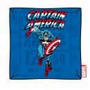 Dc comics  - housse pour coussin captain america running ( 40 x 40 )