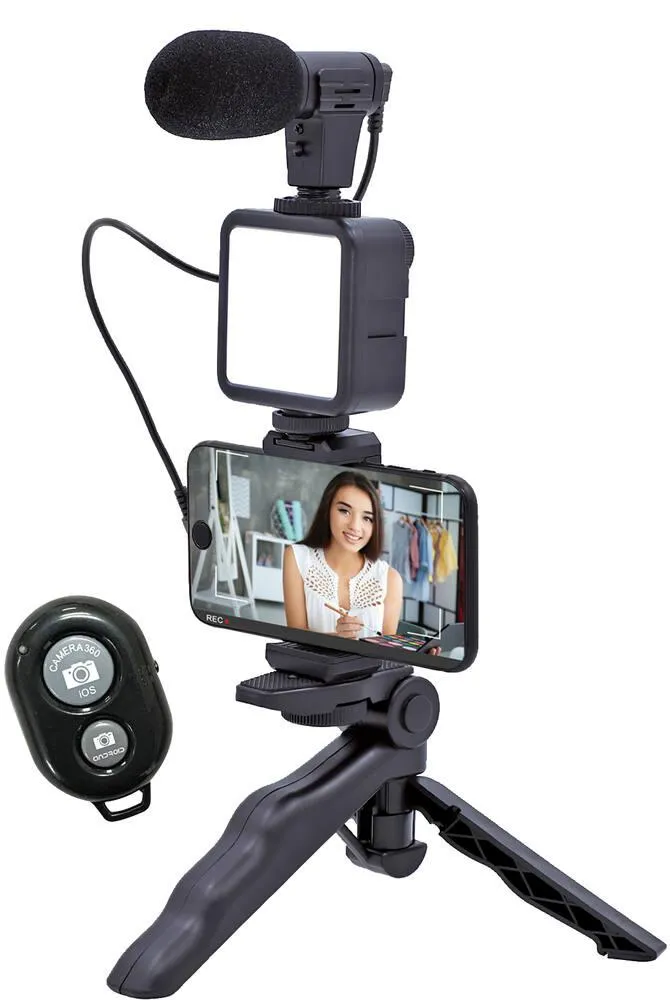 SELFIE LED MICRO - MINI TREPIED