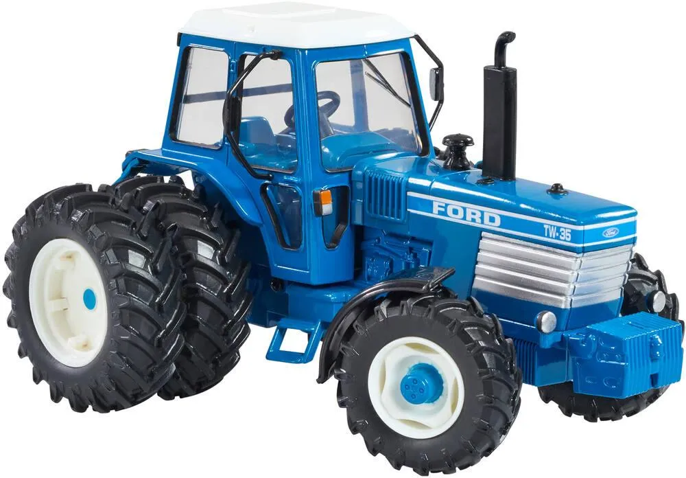 1/32 TRACTEUR FORD TW35 AVEC DOUBLES ROUES ARRIERES