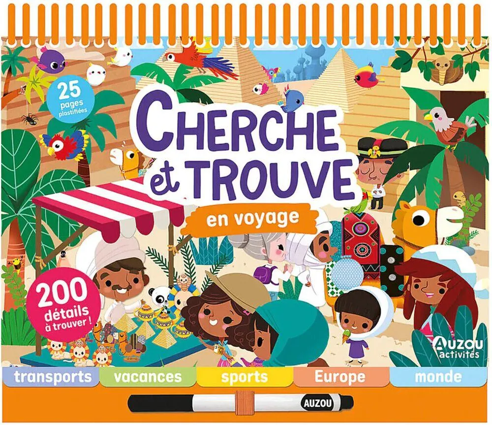 CHERCHE ET TROUVE - EN VOYAGE