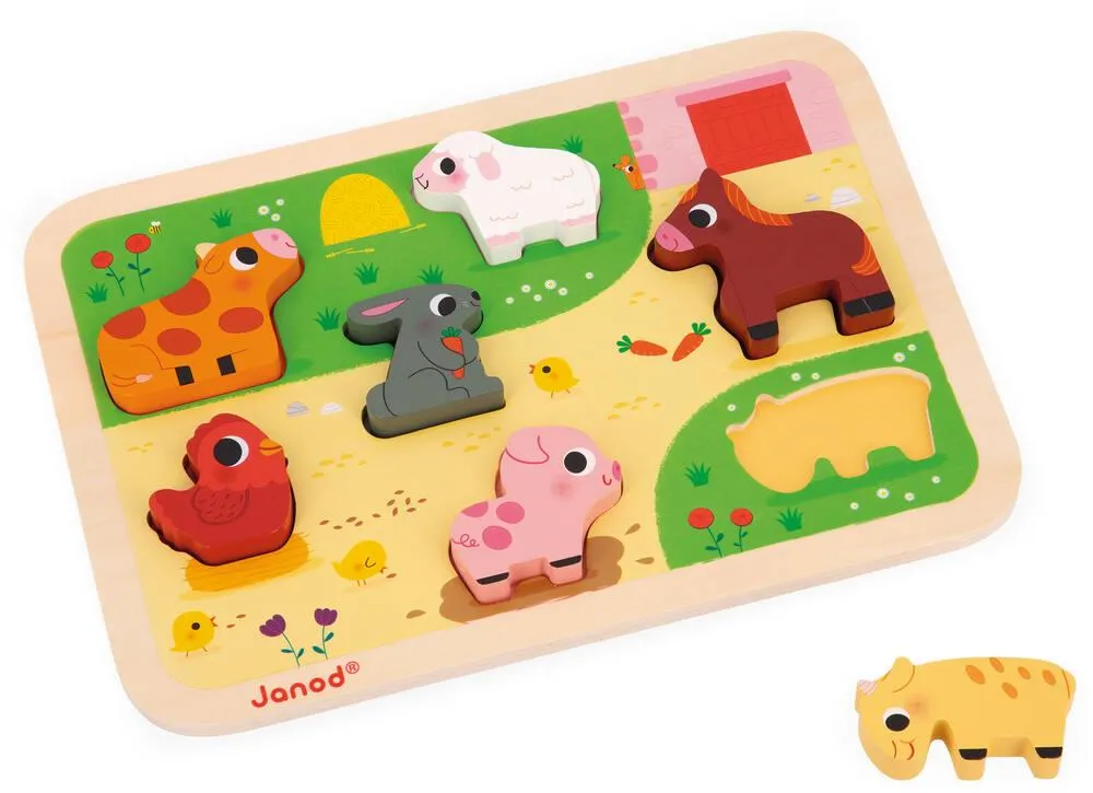 CHUNKY PUZZLE A LA FERME