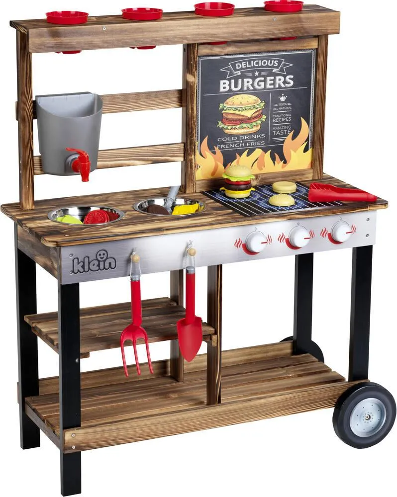 BEACH PICNIC - CUISINE D'ÉTÉ AVEC BARBECUE, EN BOIS