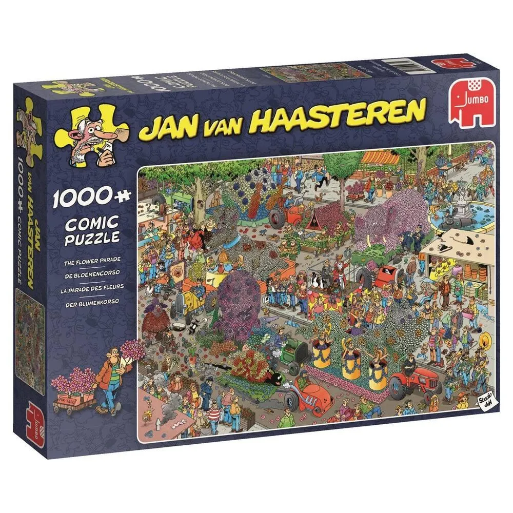 PUZZLE 1000 PIECES FLOWER PARADE JAN VAN HAASTEREN