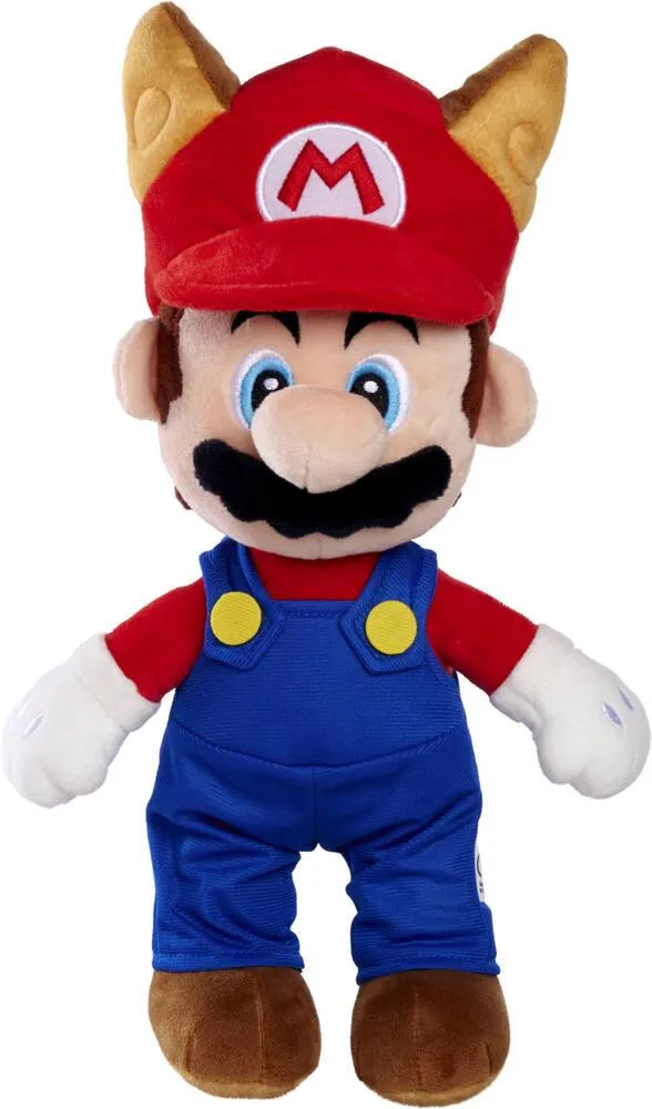 NITENDO SUPER MARIO - PELUCHE MARIO RATON-LAVEUR 30 CM