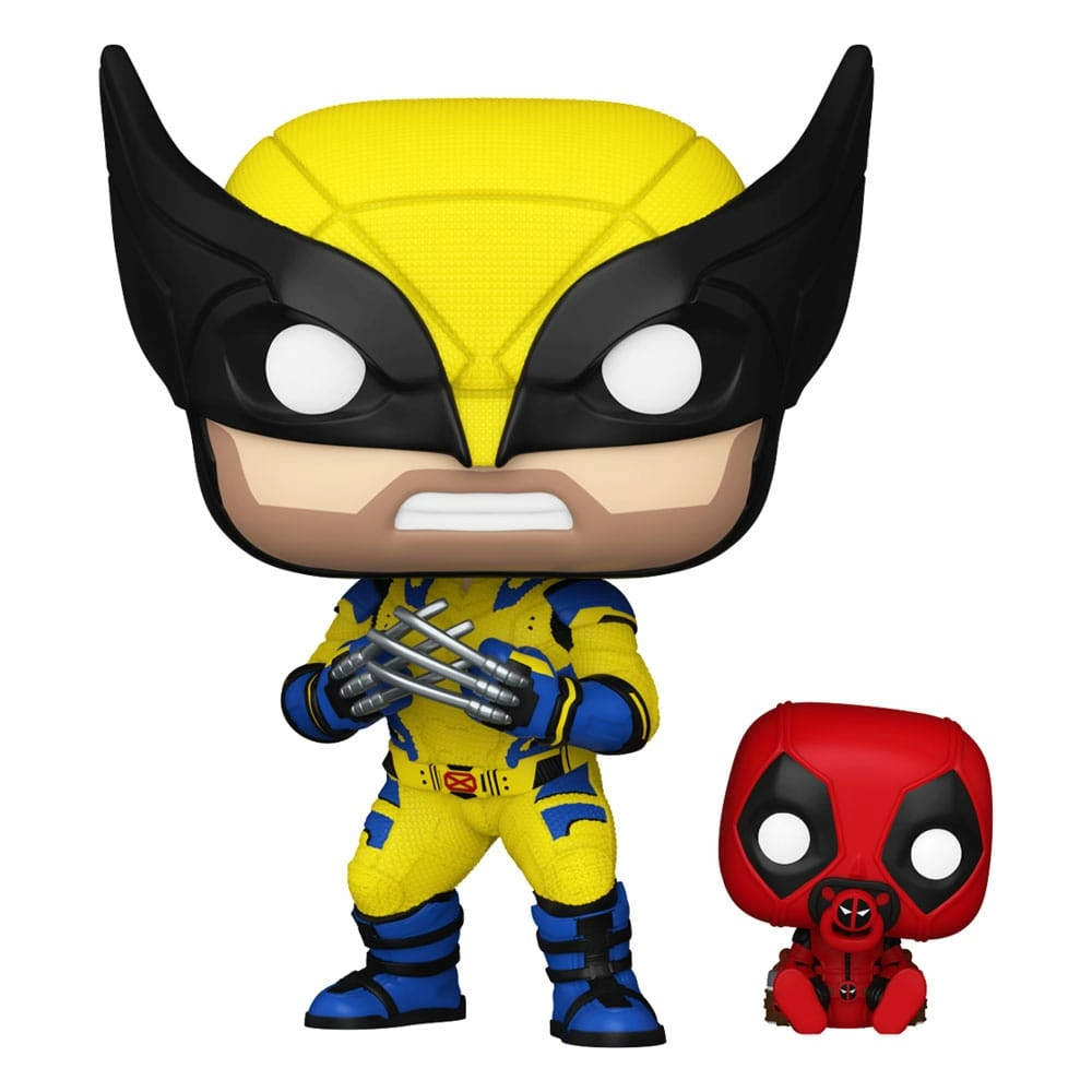 Deadpool 3 pop & buddy! vinyl figurine wolverine w/ babypool 9 cm