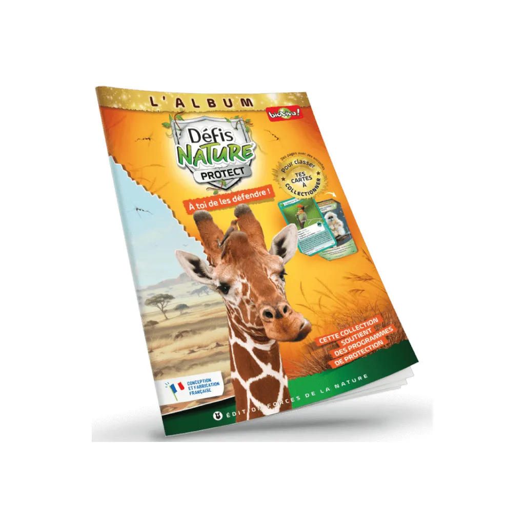 Défis Nature Protect - Album de rangement Tigre du Bengale