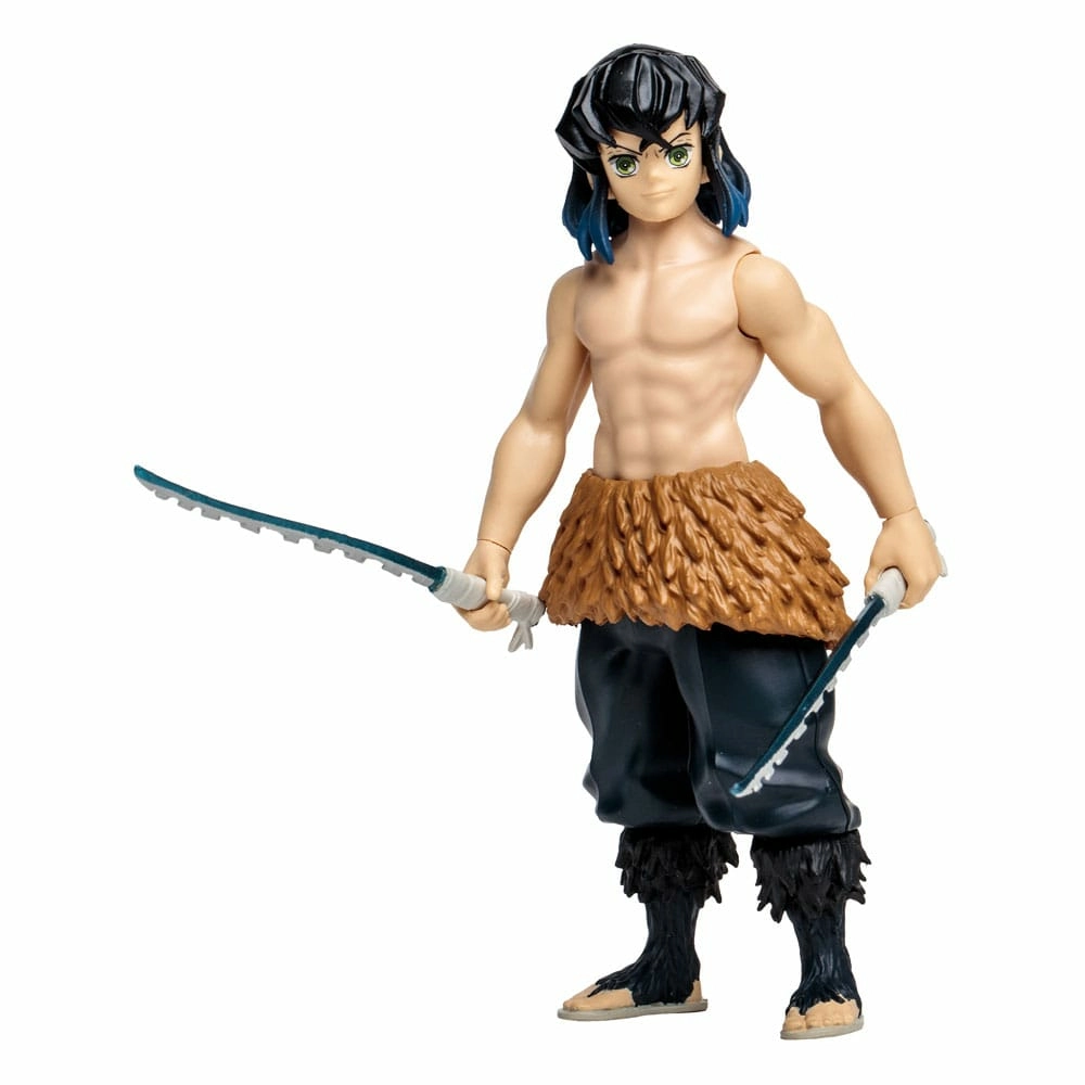 Demon slayer: kimetsu no yaiba figurine hashibira inosuke 13 cm