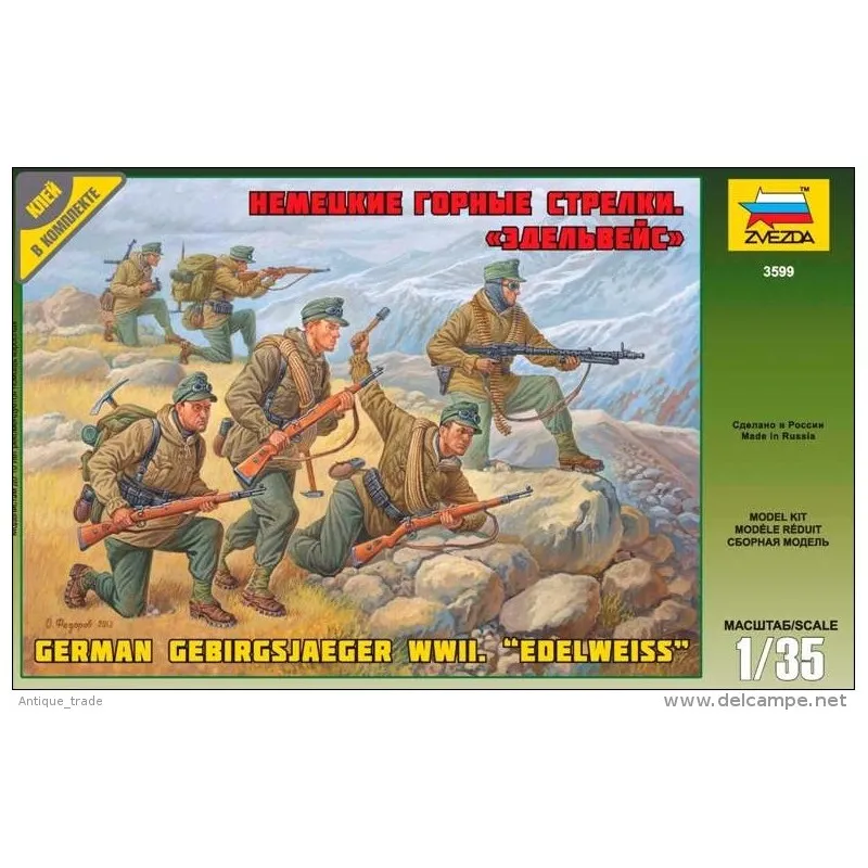 Division allemande de montagne. ZVEZDA 3599