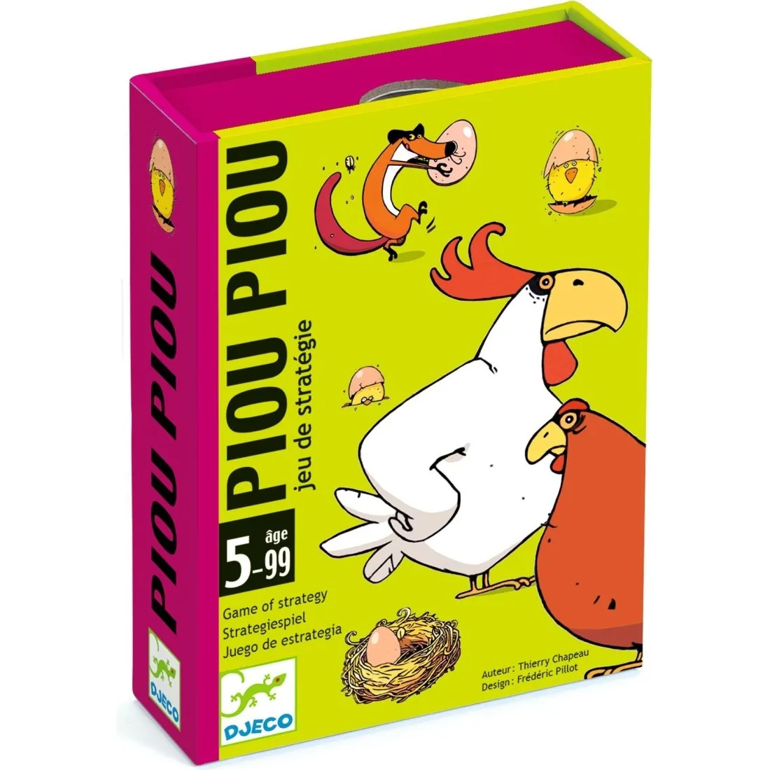 Jeu de cartes - Piou Piou - DJ05119