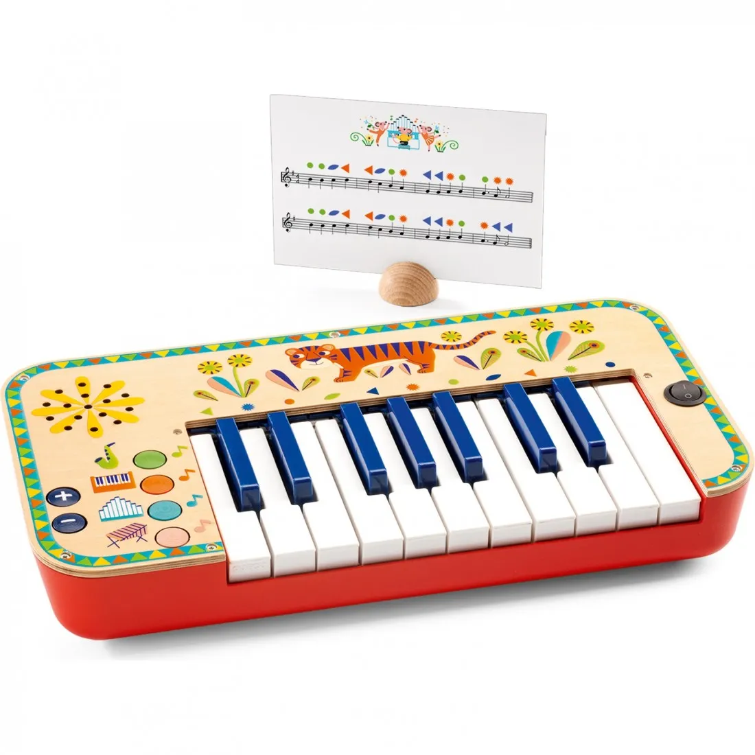 Jouet Enfant - Synthétiseur Animambo - Dès 3 Ans - Djeco