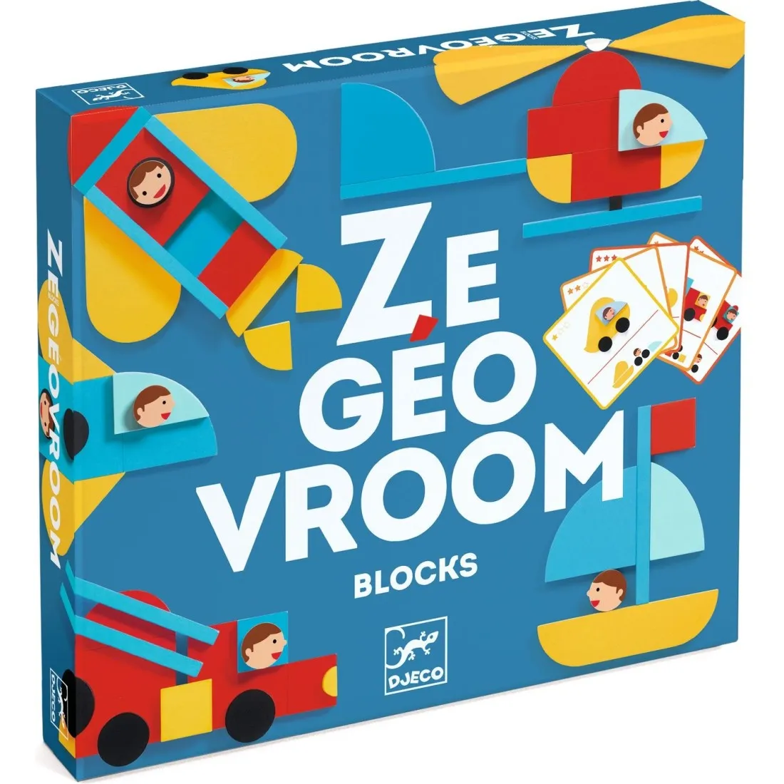 Jeu éducatif de construction - Ze Geovroom - DJ06436