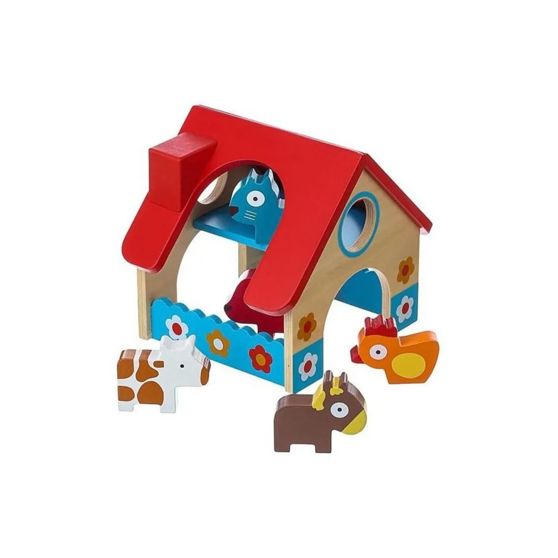 Jeu de manipulation la petite ferme - jouet d'éveil - Djeco