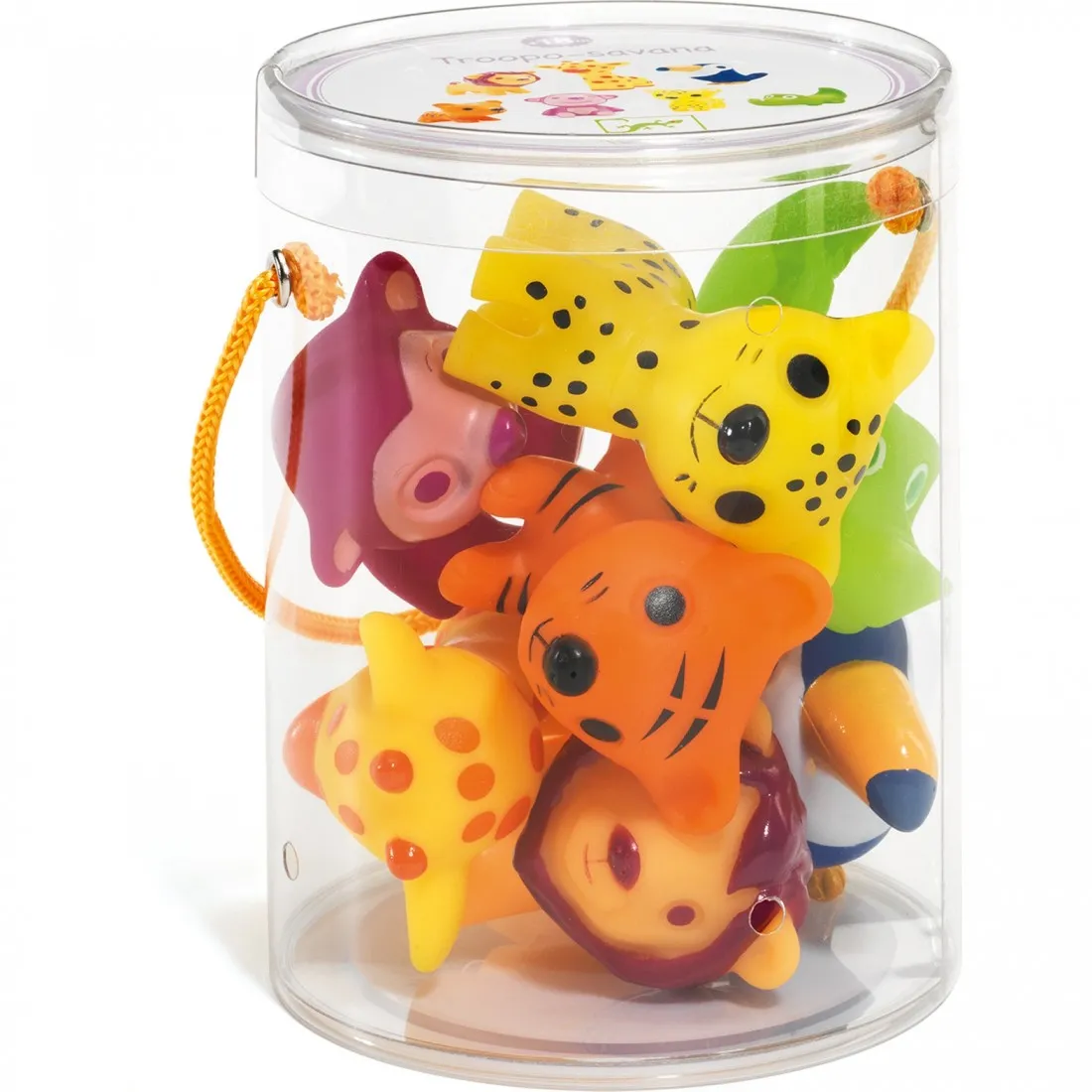 Figurines animaux de la savane Troopo savana - Djeco