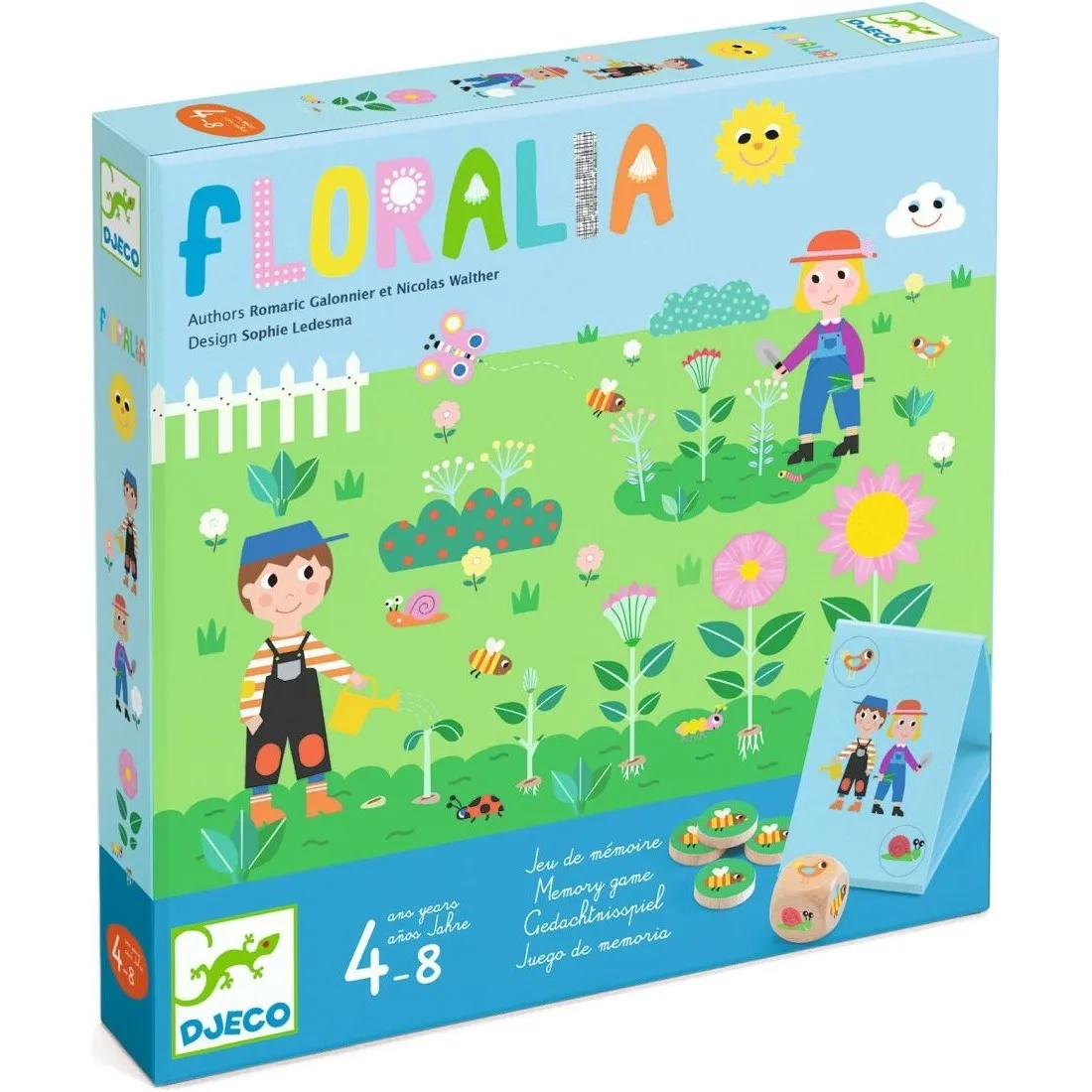Floralia - Jeux de société mémoire - Djeco