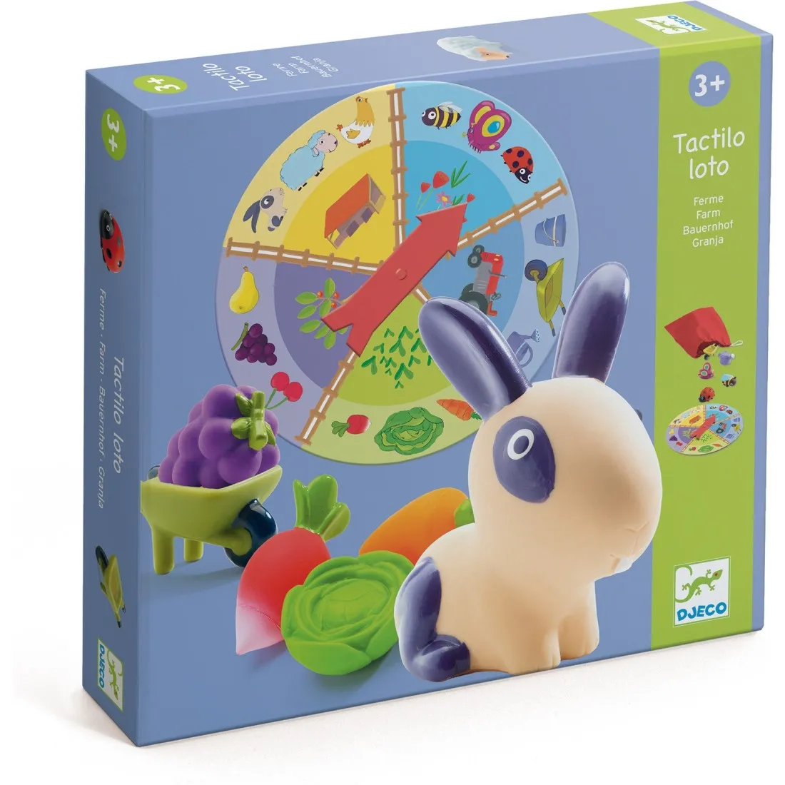 Jeu éducatif Tactilo loto ferme - DJ08135