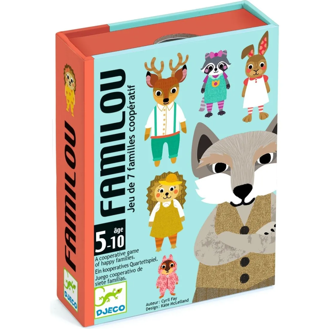 Jeu de 7 familles coopératif : Familou