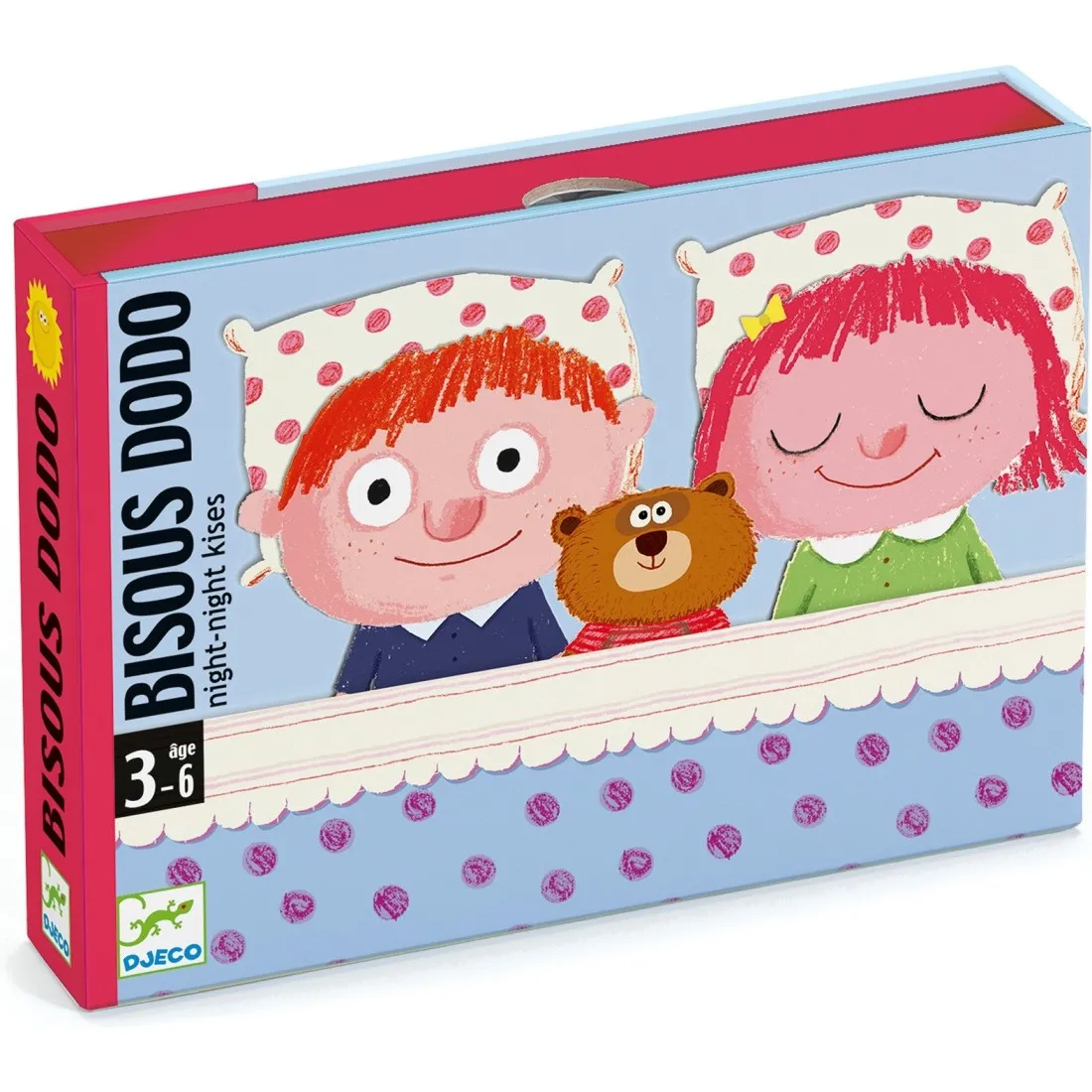 DJ05176 - Jeu de cartes - Bisous Dodo