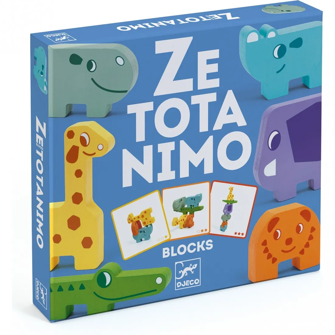 Jeu éducatif de construction - Ze Totanimo - Djeco