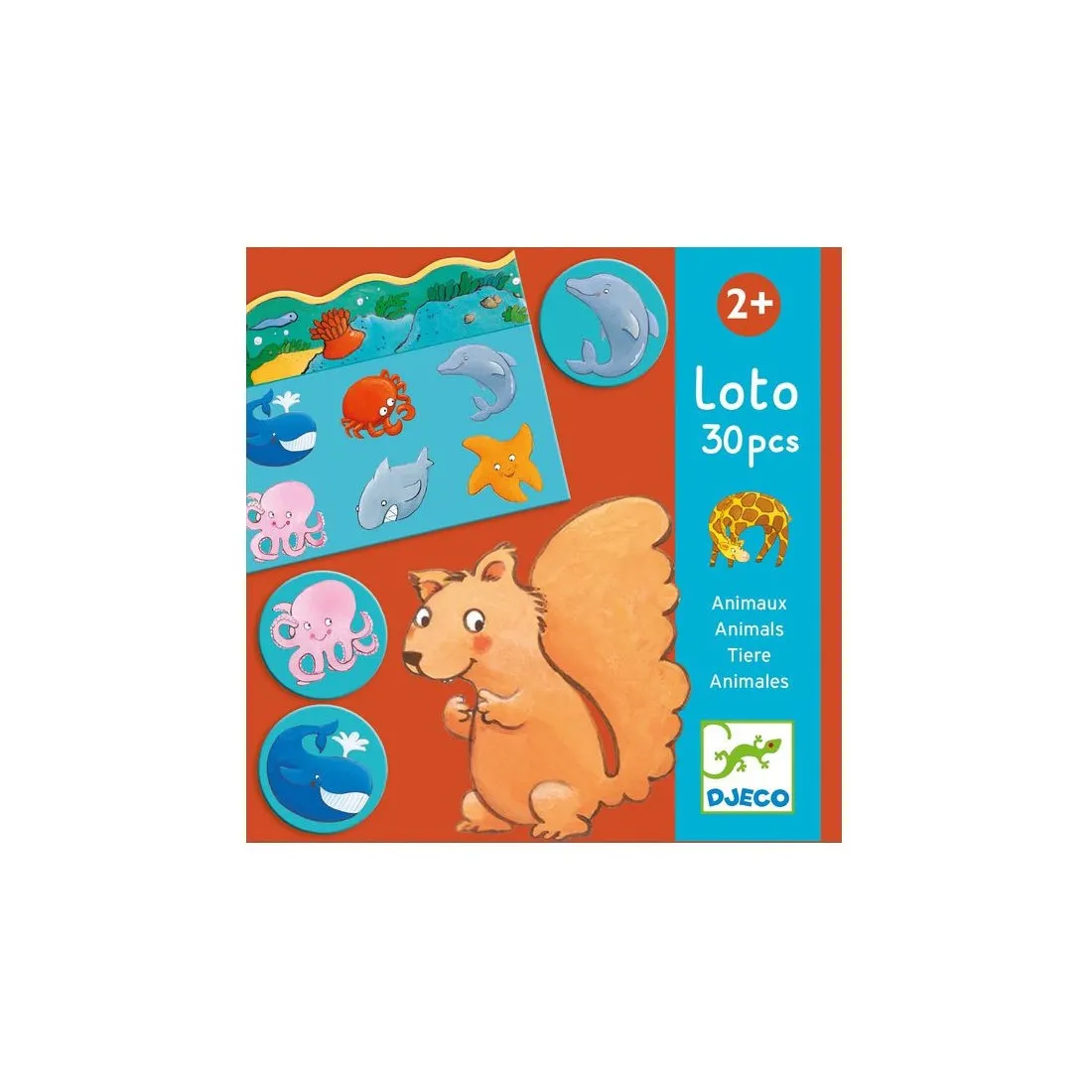 Jeu éducatif Loto des Animaux