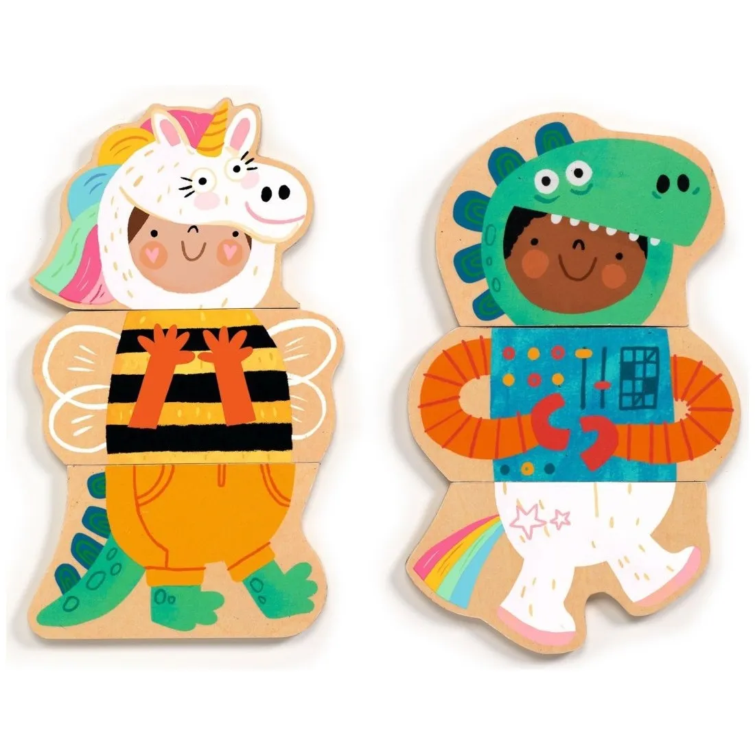 Jeu magnétique Fancy- Magnets en bois - Djeco