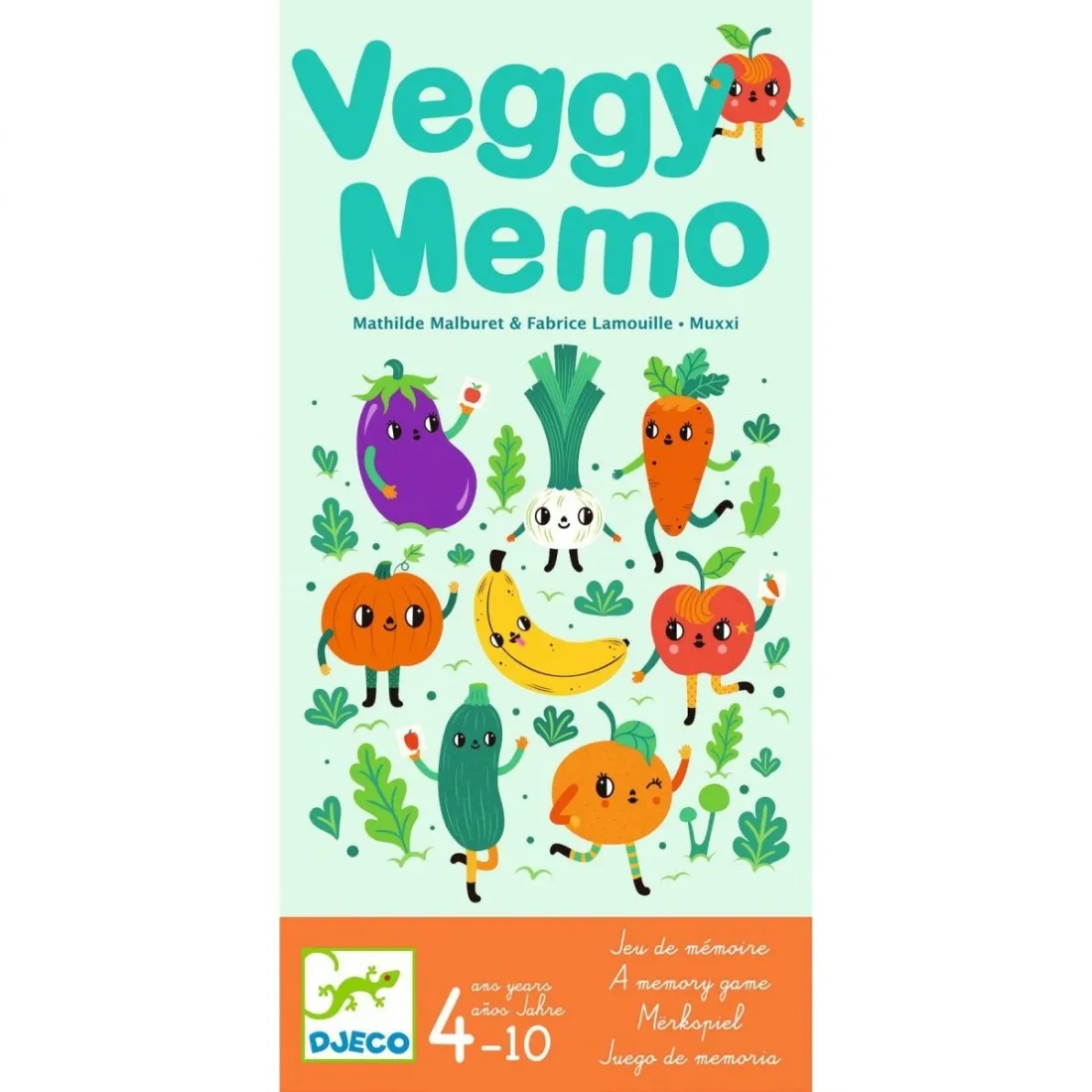 Jeu de mémoire Memory - Veggy Mémo - Djeco