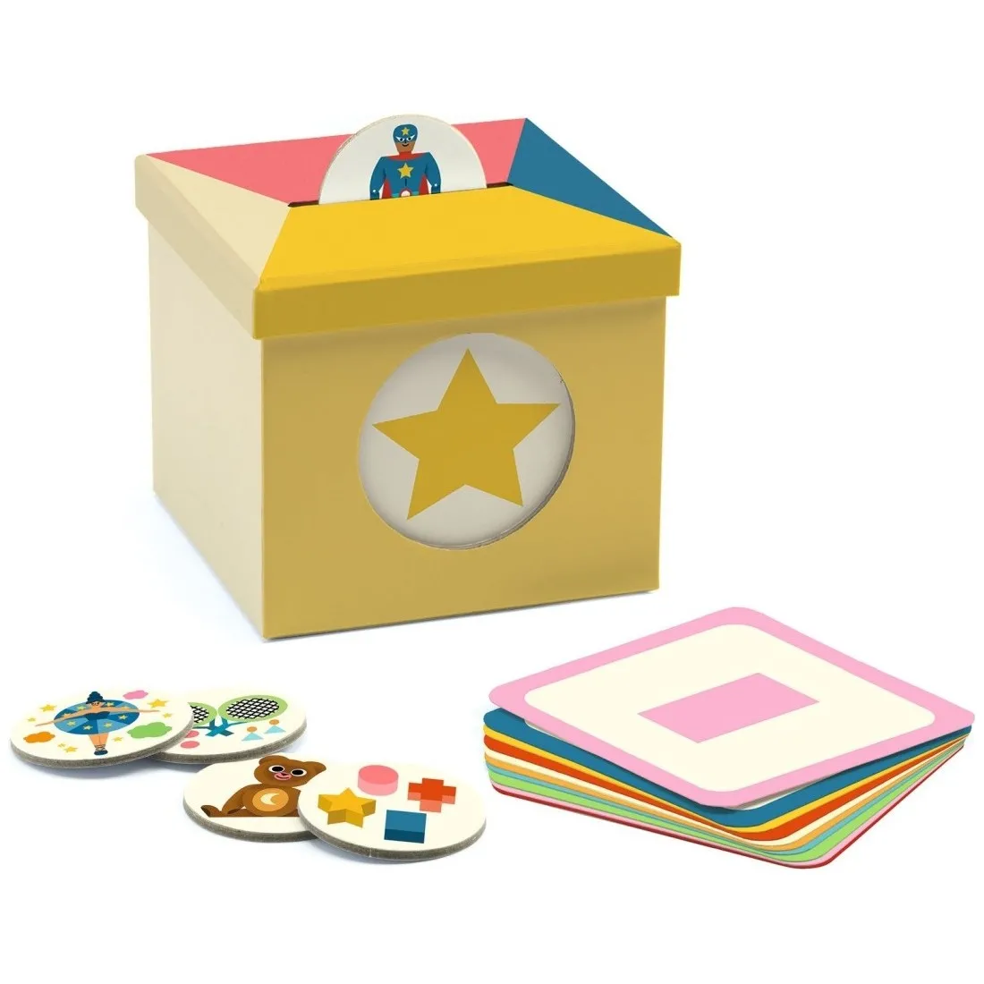 Jeu d'observation et de tri enfant Kioukoi Jouets - Jeu éducatif - Djeco