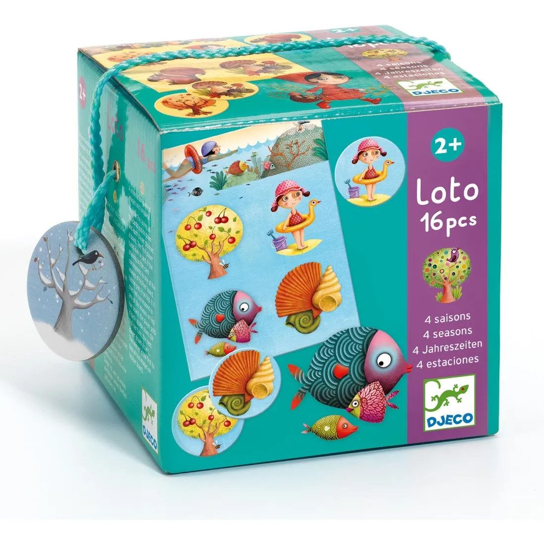 Loto : 16 pièces : Les 4 saisons