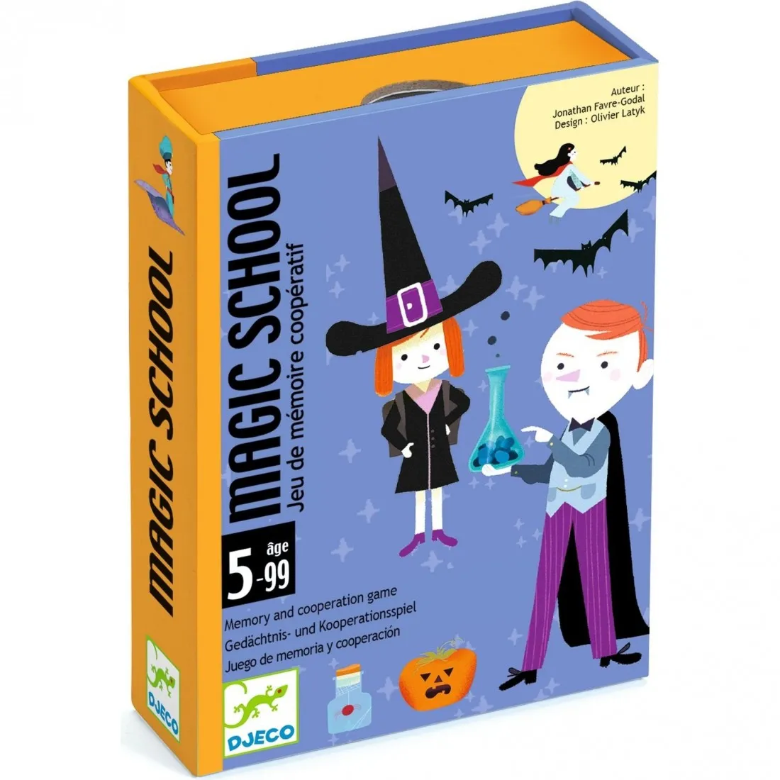 Magic School - jeu de carte coopératif - Djeco