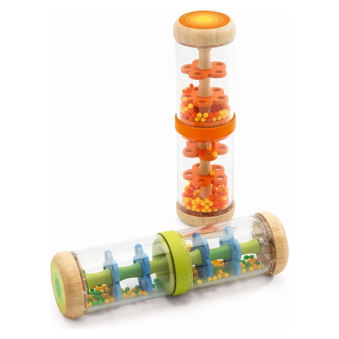 Bâton de pluie vert - jouet d'éveil - Djeco