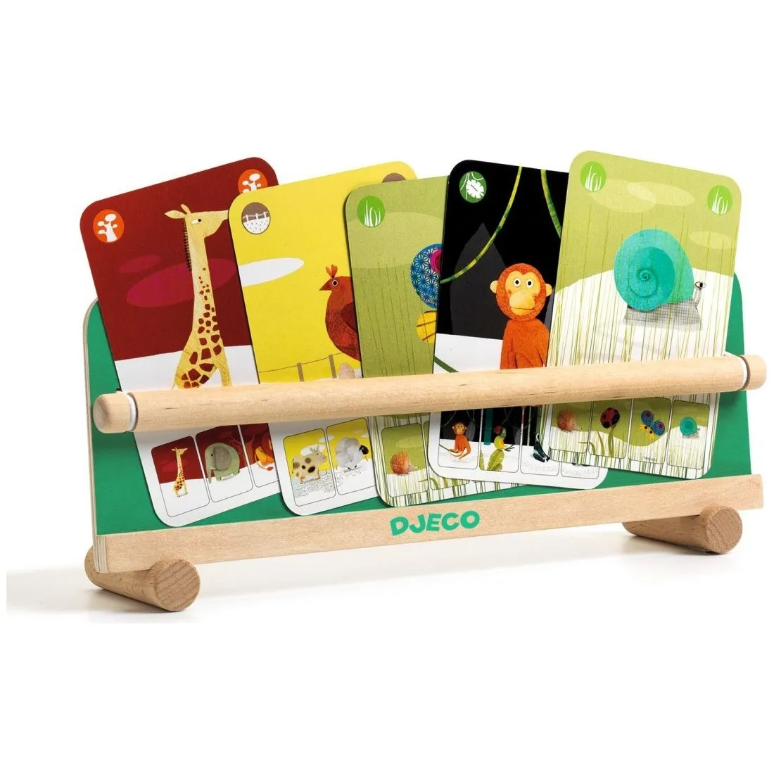 Porte-cartes pour enfant à poser - Accessoires jeux de société - Djeco