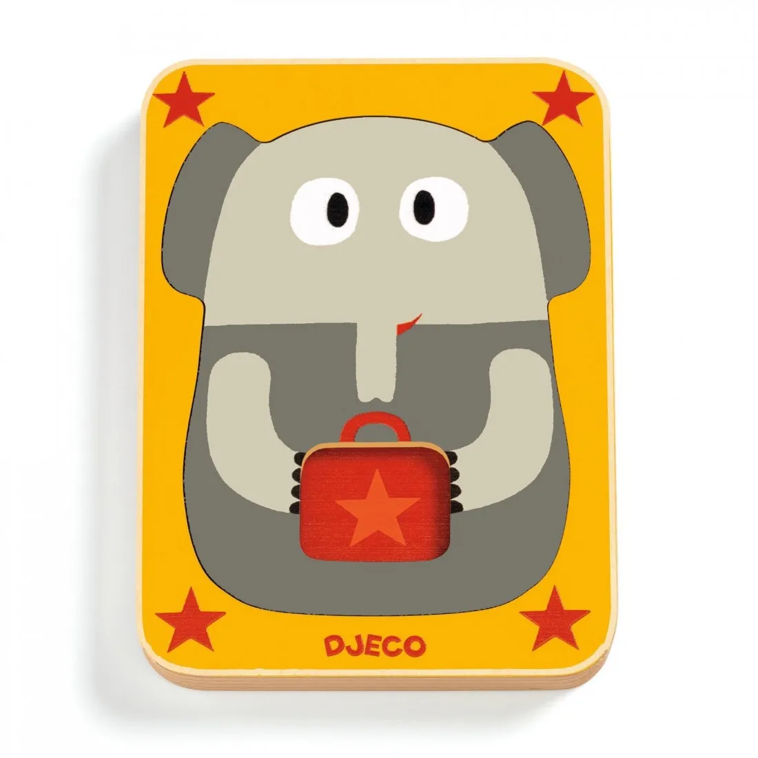 Puzzles en bois - Leo & Co - Puzzles en bois - Puzzles en bois - Jouets pour les petits - Djeco