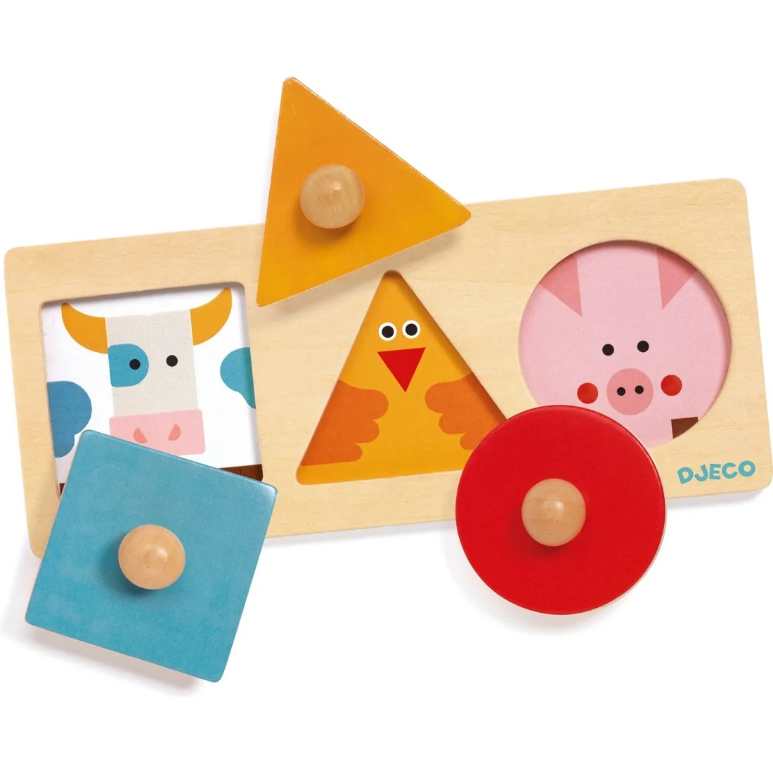 Puzzle formes et animaux Formabasic