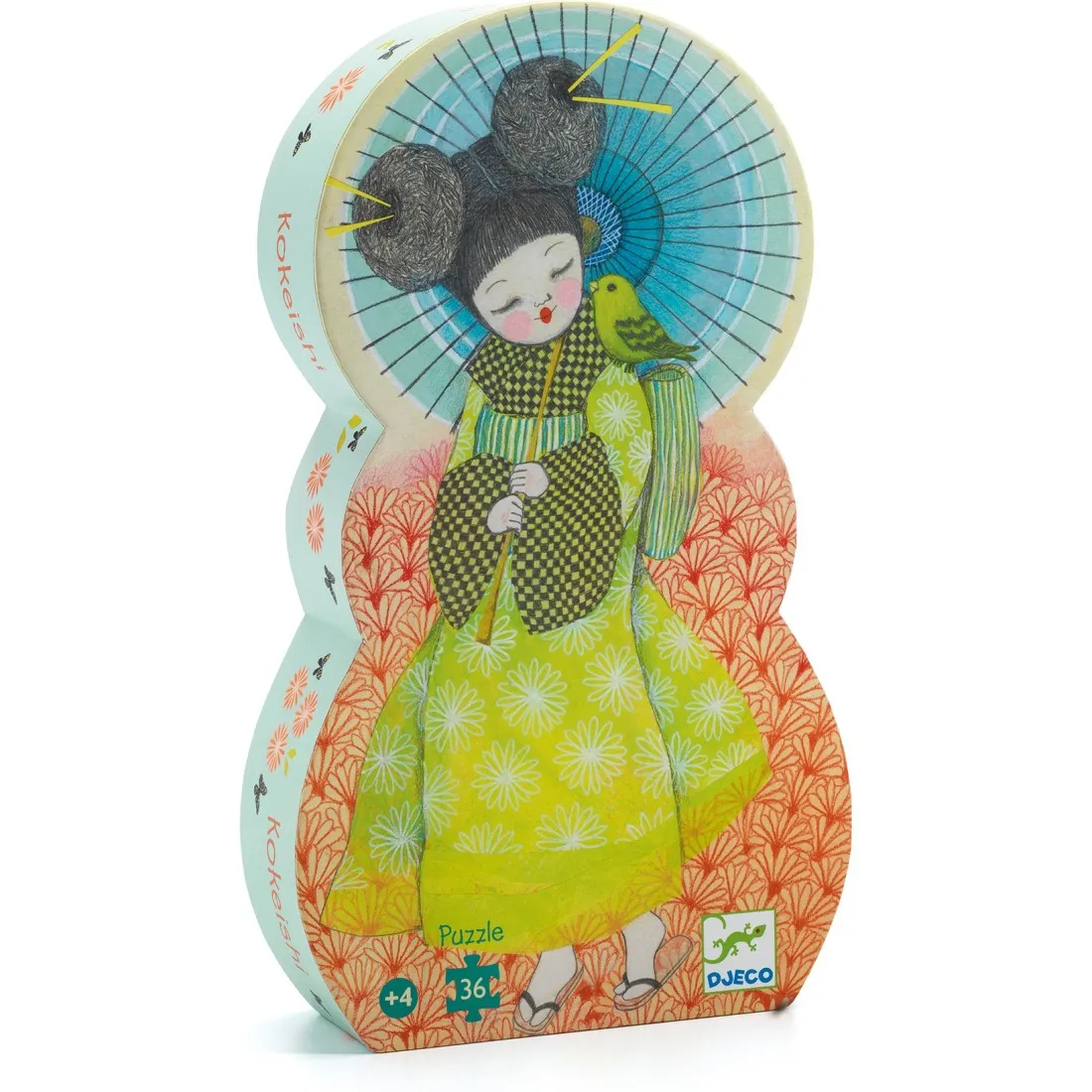 Puzzle silhouette - Kokeishi - 36 pcs - DJ07236