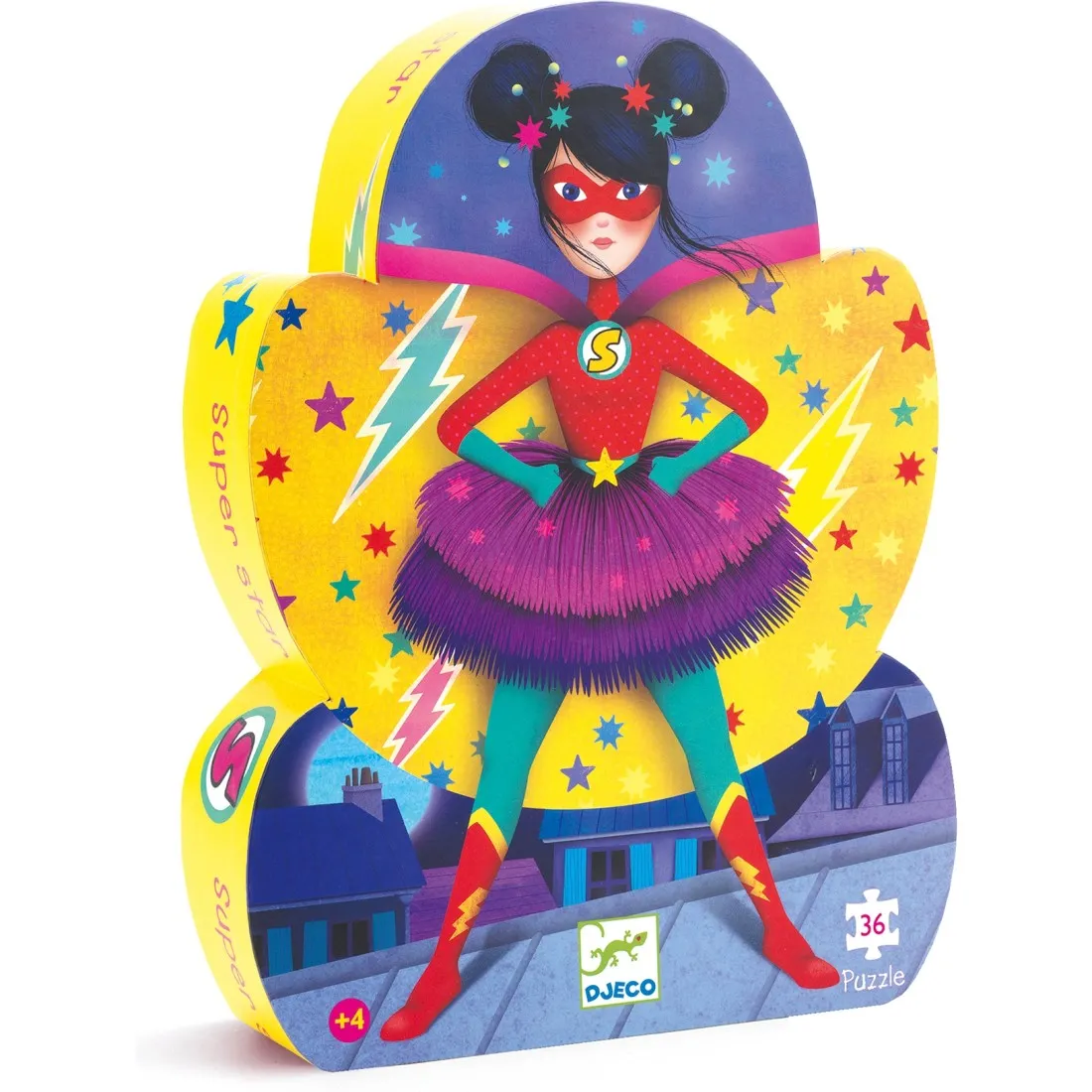 Puzzle silhouette - Super Star - 36 pcs - DJ07226