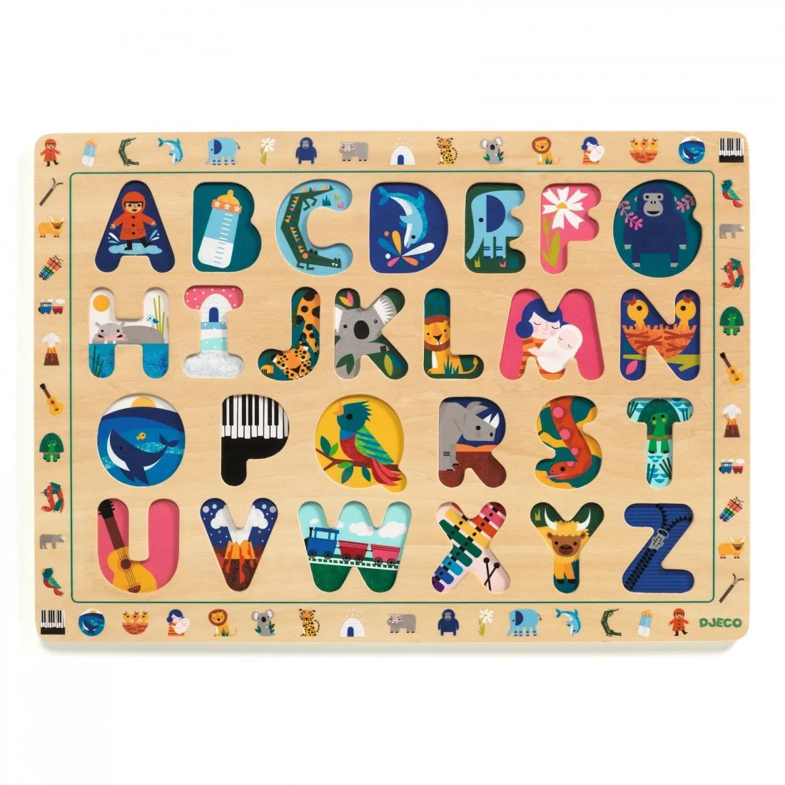 Puzzle Abc international - Djeco