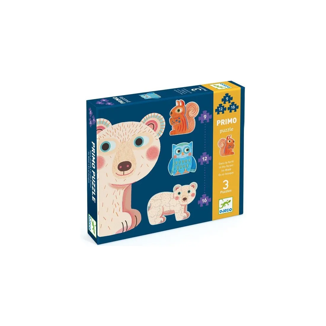 Primo Puzzle - Dans La Forêt - Jeux classiques - Djeco