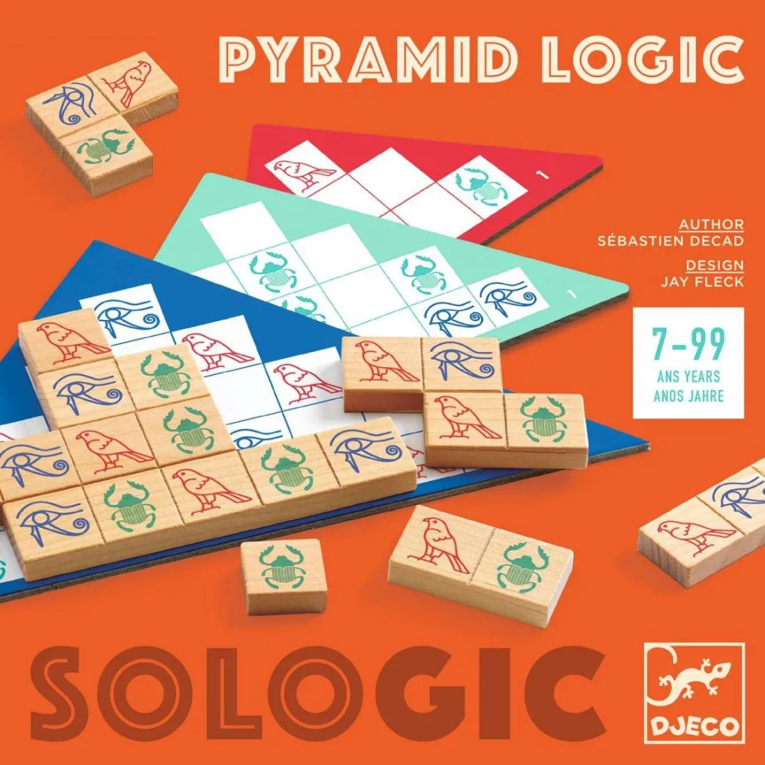 Pyramid Logic - Jeu de logique enfant - Djeco