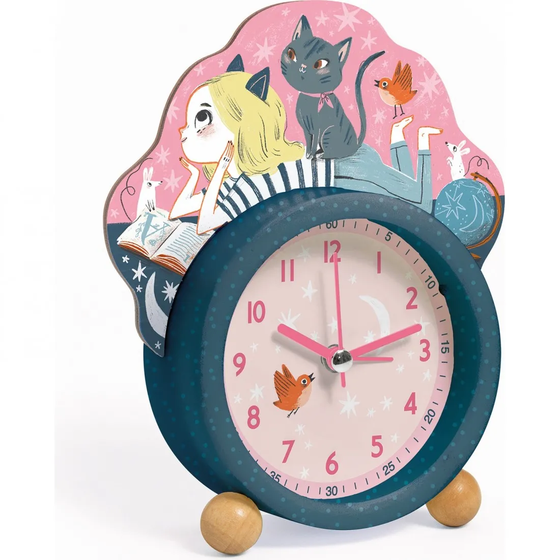 Réveils illustrés - Réveil petit chat - Djeco