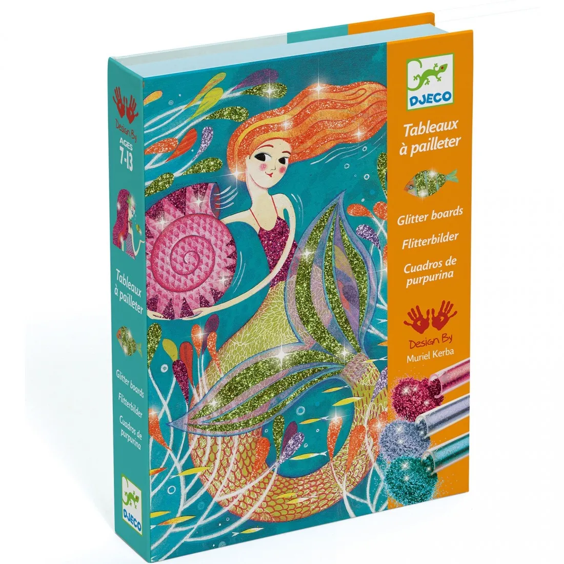 Tableau à pailleter lumière des sirènes - loisirs créatifs - Djeco