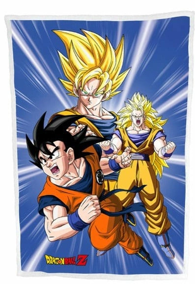 Dragon ball couverture polaire ver. 1 100 x 150 cm