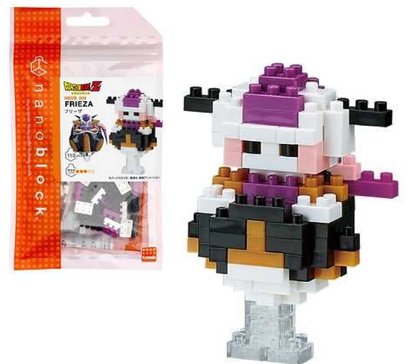 Dragon ball - freezer - figurine nanoblock 10cm