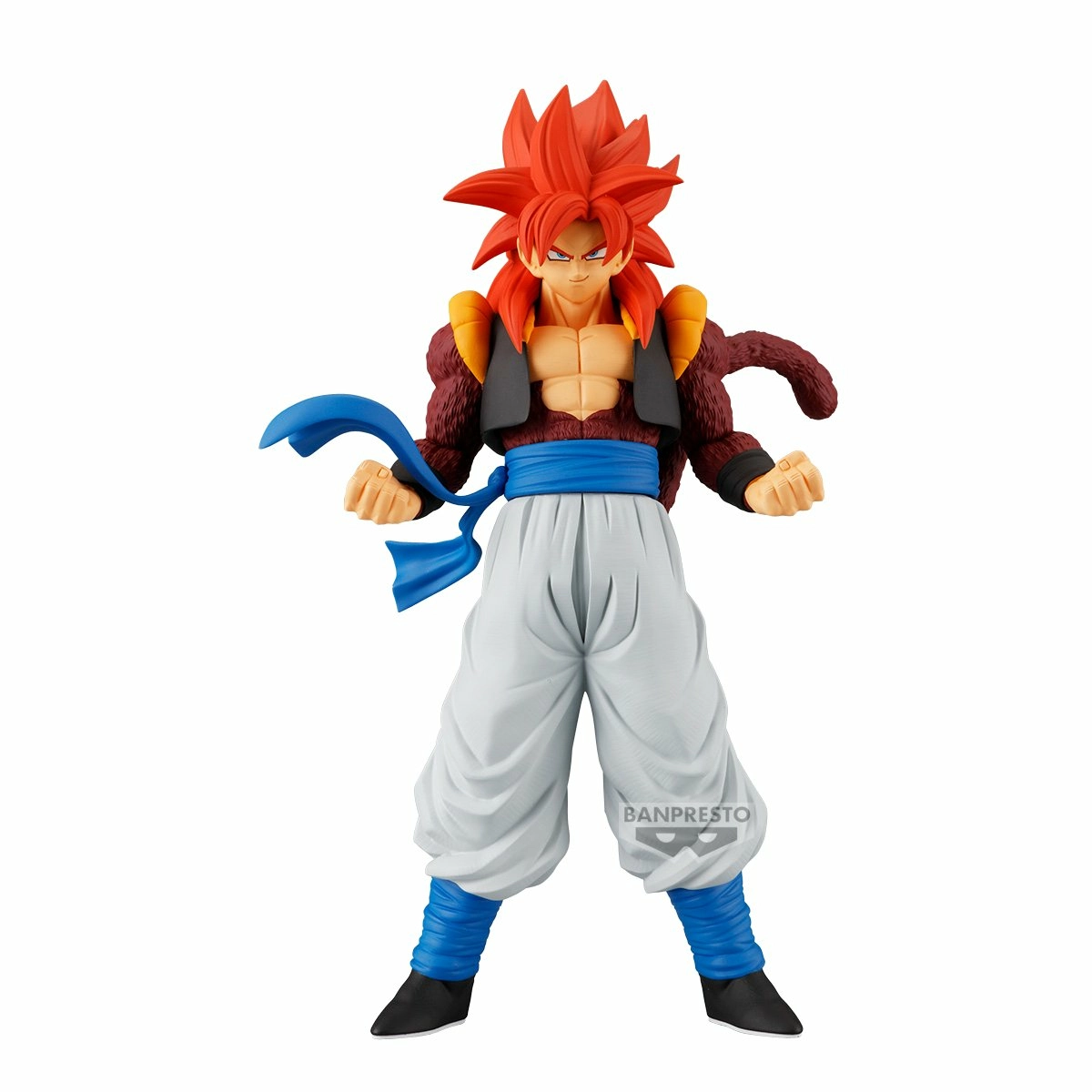 Dragon ball gt - super saiyan 4 gogeta -figurine solid edge works 20cm