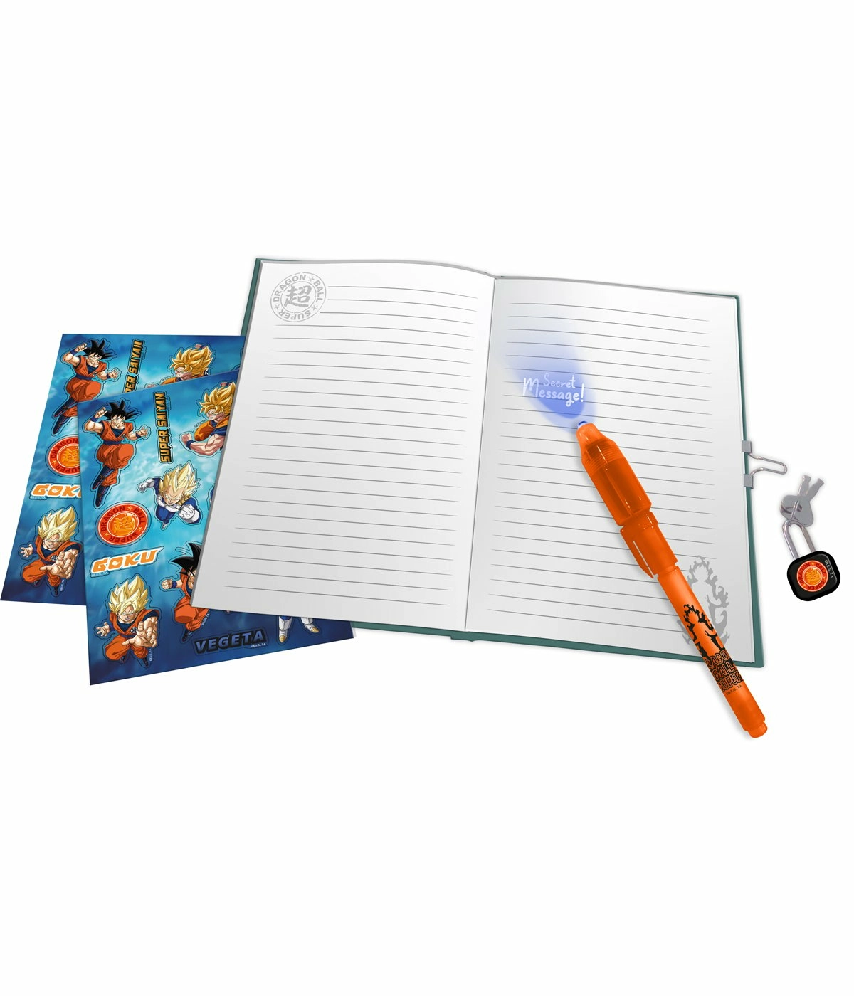Dragon ball - set journal et magic pen