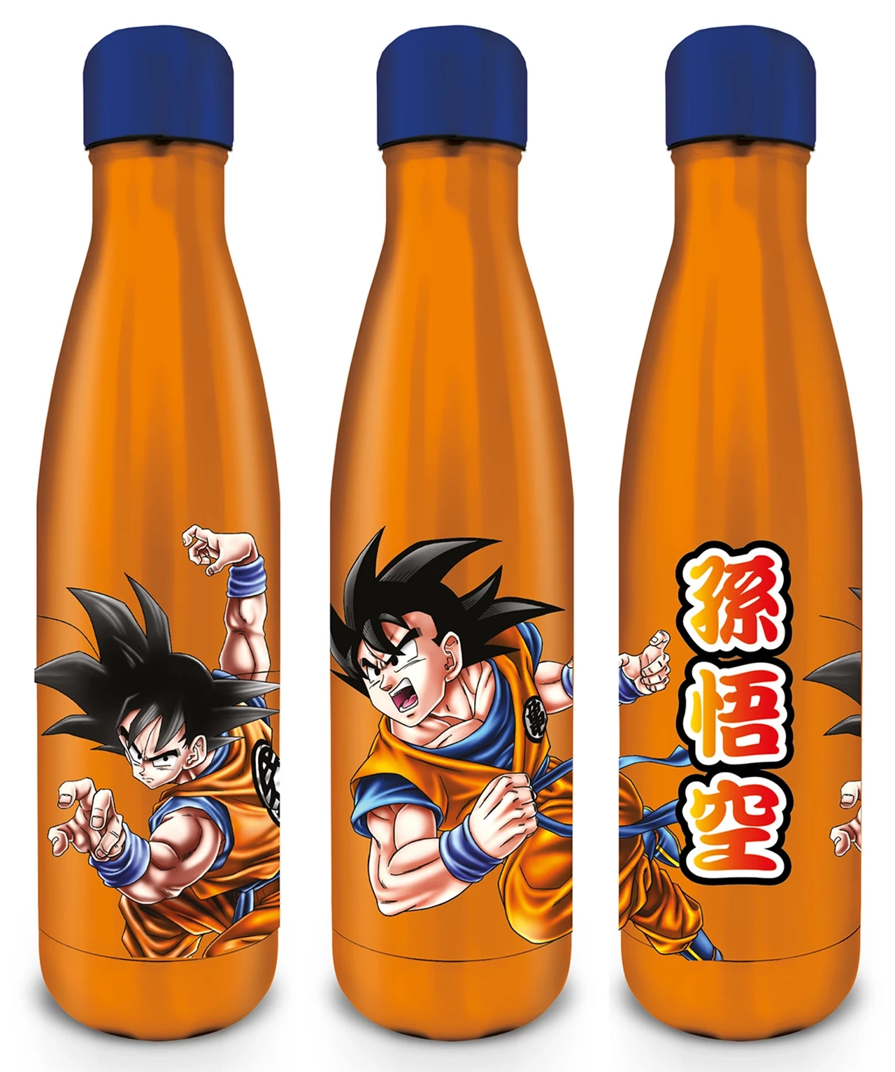 Dragon ball z - goku - bouteille en métal