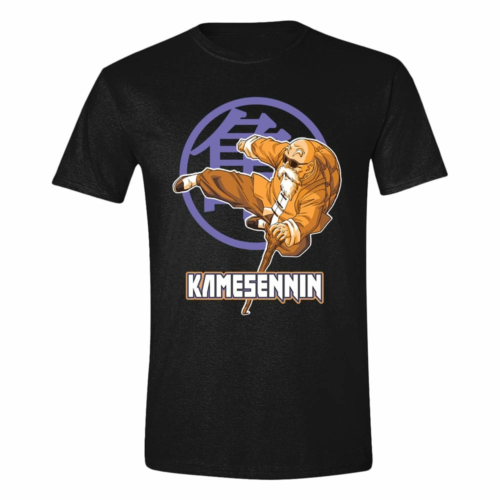 Dragon ball z t-shirt kamesennin kick (m)