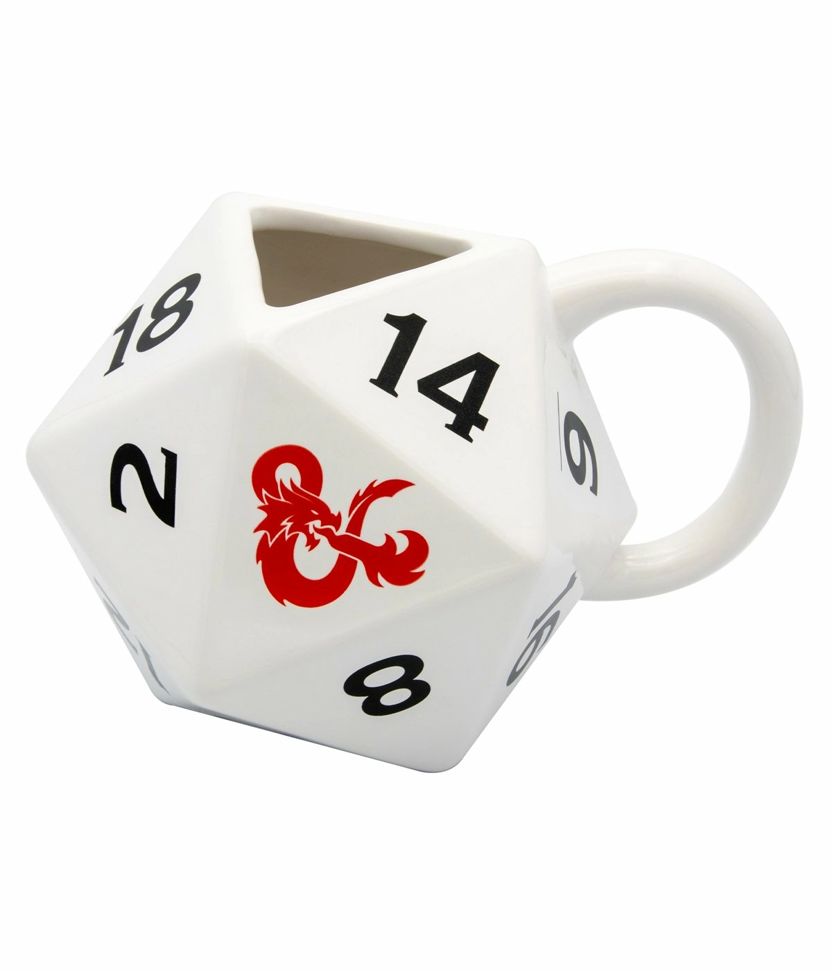 Dungeons & dragons 3d mug dice