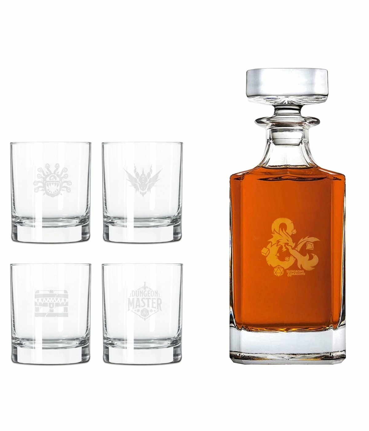 Dungeons & dragons coffret service whiskey