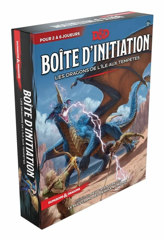 Dungeons & dragons rpg boîte d'initiation : les dragons de l'Île aux tempêtes francais