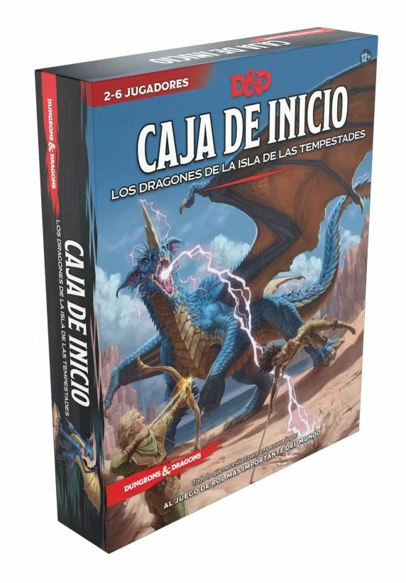 Dungeons & dragons rpg caja de inicio: los dragones de la isla de los naufragios espagnol
