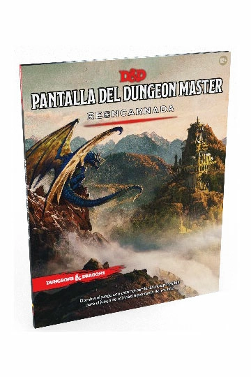 Dungeons & dragons rpg pantalla del dungeon master reencarnada espagnol